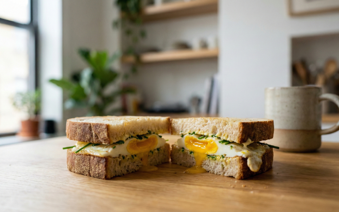 5-Minutes Egg Sandwich